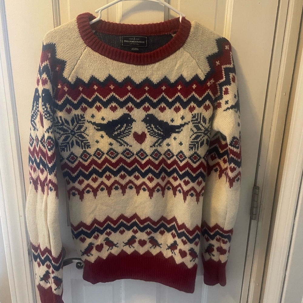 Kiel James Patrick Lovebird Sweater ❤️🤍🩷💜